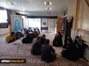 به مناسبت ایام فاطمیه و سوگواری بانوی بزرگ اسلام حضرت فاطمه زهرا(س) ، 
مراسم قرائت دعای زیارت عاشورا و سفره احسان
در آموزشکده ملی مهارت ابهر – استان زنجان برگزارگردید
 2