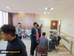 تصاویر ثبت شده از اولین روز ثبت نام  دانشجویان جدیدالورود مهرماه1404
با حضورکارشناسان  اداره آموزش ، دانشجویی وفرهنگی آموزشکده
 2