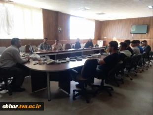 برگزاری کارگاه آموزشی به مناسبت هفته سلامت روان درآموزشکده پسران ابهر
 با هدف ارتقای آگاهی دانشجویان نسبت به اهمیت سلامت روان
 2