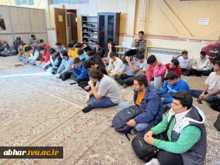 برگزاری مراسم سوگواری شهادت حضرت زهرا"س" در آموزشکده پسران ابهر 2