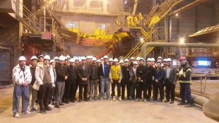 درهفته پژوهش وفناوری برگزارگردید  بازدید دانشجویان آموزشکده ملی مهارت پسران ابهر از مجتمع فولاد البرز ناب آرش 3