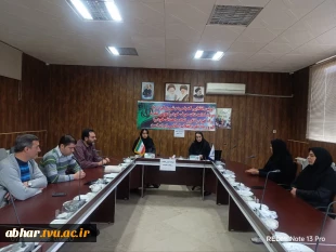 برگزاری  کارگاه جـوانـی جمعیت وحمایت از خـانواده در آموزشکده  ملی مهارت پسران ابهر
تحت عنــاوین: آموزش سبک زندگی سالم  و پیشگیری از رفتارهای  پر خطــــر
 2