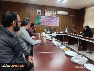 برگزاری  نشست تبیینی با عنوان  "دشمن شناســی" در آموزشکده ملی مهارت پسران ابهر
به مناسبت چهل و هفتمین سالگرد پیروزی شکوهمند انقلاب اسلامـــی 2