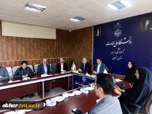 مراسم تکریم و معارفه سرپرست آموزشکده ابهر استان زنجان برگزار شد. 5