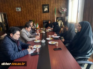 دیدار نوروزی کارکنان آموزشکده ملی مهارت ابهر با سرپرست آموزشکده 2