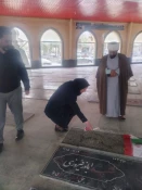 سرپرست ‌و کارکنان آموزشکده ملی مهارت ابهر با حضور برمزار شهدای جنگ رمضان شهرستان ابهر، یاد شهدای مقاومت را گرامی داشتند 2