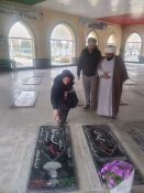 سرپرست ‌و کارکنان آموزشکده ملی مهارت ابهر با حضور برمزار شهدای جنگ رمضان شهرستان ابهر، یاد شهدای مقاومت را گرامی داشتند 2