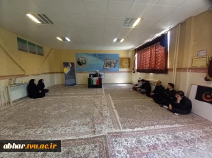 گرامیداشت اربعین حسینی رهبر شهید انقلاب اسلامی و شهدای جنگ رمضان در آموزشکده ملی مهارت ابهر 2