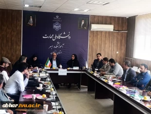 برگزاری جلسه هم اندیشی آموزشکده ملی مهارت پسران ابهر با ادارات آموزش و پرورش شهرستان های ابهر و خرمدره  3