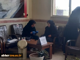 شرکت سرپرست و کارکنان آموزشکده ملی مهارت ابهر در طرح پویش ملی سلامت 3
