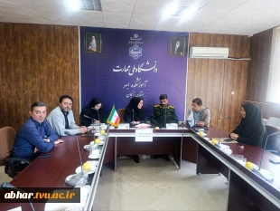 برگزاری وبینار کشوری با عنوان "نقش و جایگاه بیانیه گام دوم انقلاب اسلامی درجنگ رمضان
در آموزشکده ملی مهارت ابهـر 2