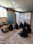 برگزاری مراسم قرائت زیارت پرفیض عاشورا در پنجمین روز از ماه محرم در «آموزشکده ملی مهارت ابهر»  4