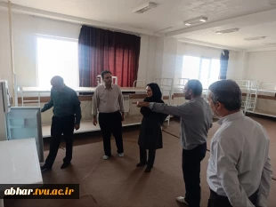 بازدید رئیس آموزشکده ملی مهارت ابهــر از روند آماده سازی خوابگاه و سرای دانشجویی شهید شهریاری
 2