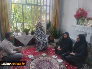 دیدار رئیس آموزشکده ملی مهارت ابهر با خانواده شهید نادری و مهری به مناسبت هفته دفاع مقـدس 2
