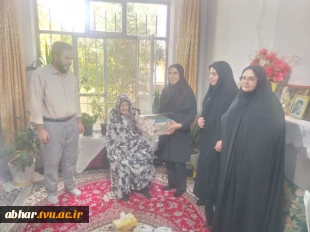 دیدار رئیس آموزشکده ملی مهارت ابهر با خانواده شهید نادری و مهری به مناسبت هفته دفاع مقـدس 3